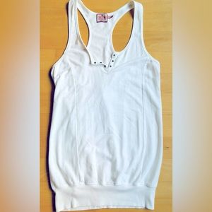 Juicy Couture White tank dress. Size medium.
